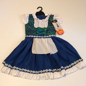 -🆕 Dirnld girl costume SZ M 3+ years old